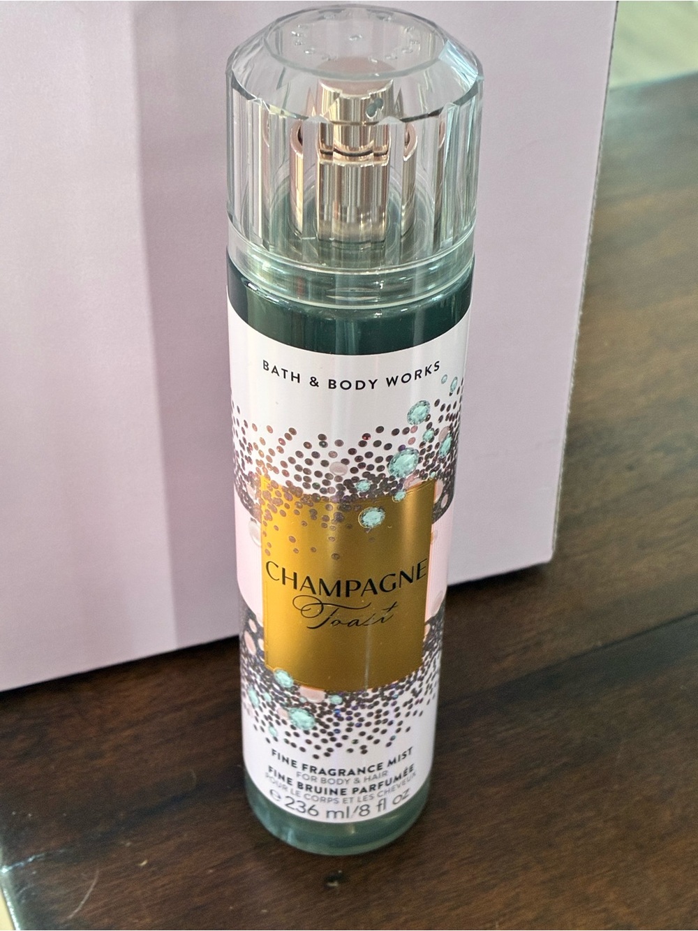 Bath & Body Works Champagne Toast Fine Fragrance Mist 236ml NWT